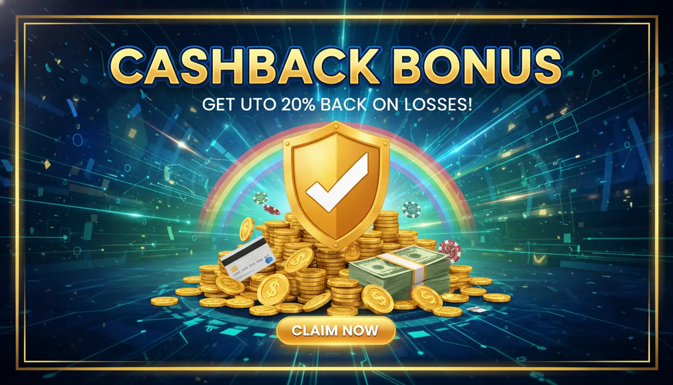 Prince ali casino Cashback Bonus